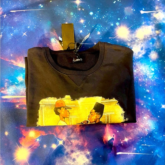 Akoo Atlanta T.I. “Emcee battle” blue crewneck - Picture 6 of 10